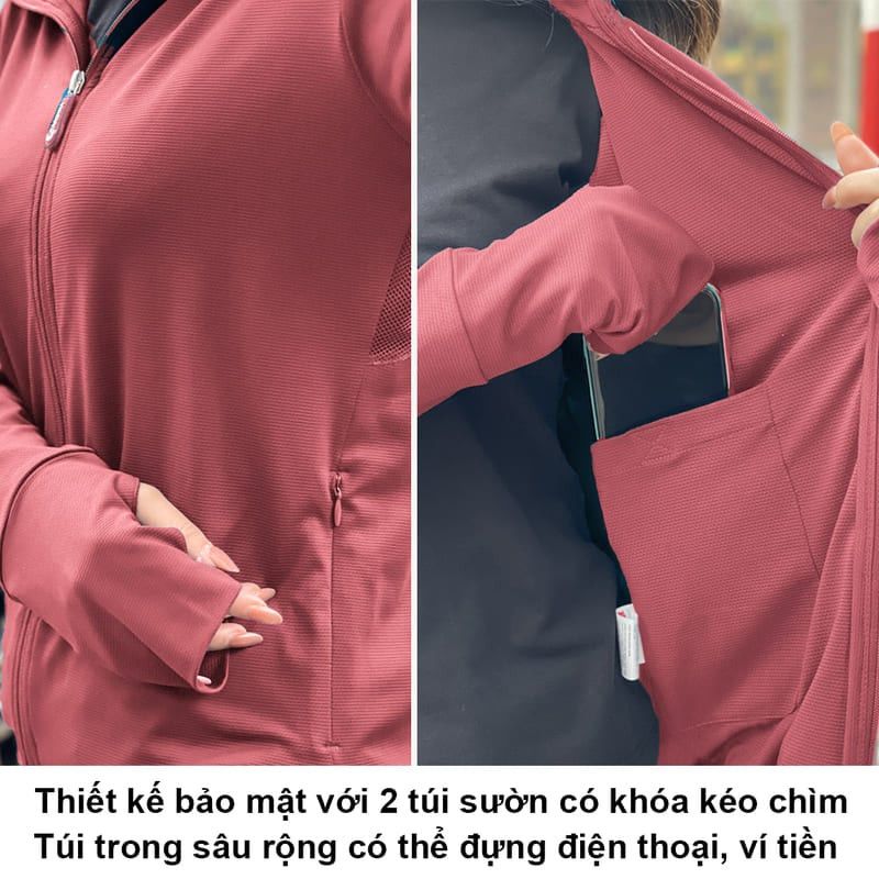 ÁO CHỐNG NẮNG THÔNG HƠI 02 LỚP 